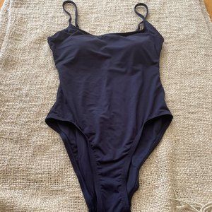 Andie "Amalfi" One Piece Swimsuit (Navy Blue)